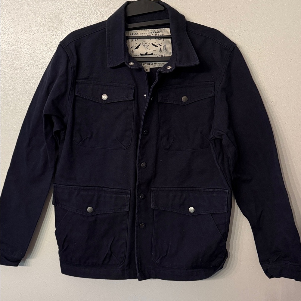 Poler‎ Oak Duck Canvas Dark Blue Outerwear